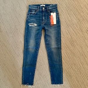 MOUSSY VINTAGE Luxe Hammond Skinny-Hi Jeans Sz 26 NWT $370!!